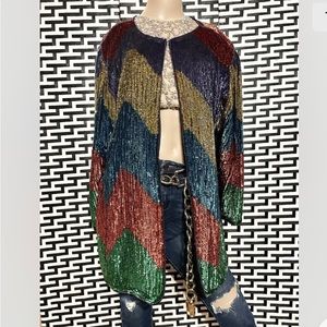 Vintage ‘80s/90’s sequin duster